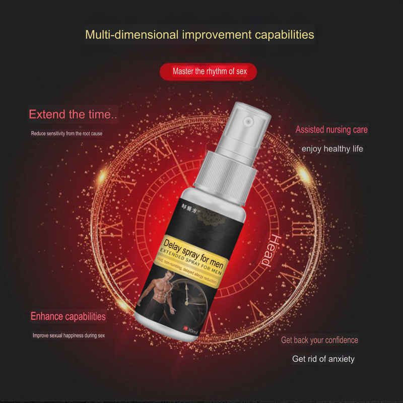 Sex Delay Spray for Men (30ml) | Men’s Long-lasting Spray without Numbness