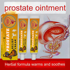 Prostate Relief Cream | Topical Ointment for Enlarged Prostate, Frequent Urination, Painful Urination, and Sexual Fatigue