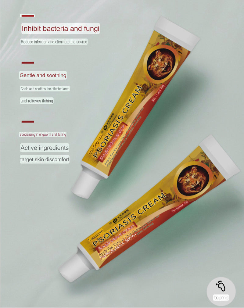 Psoriasis Cream | Topical Cream for Psoriasis, Dermatitis, Eczema, Itching, and Ringworm