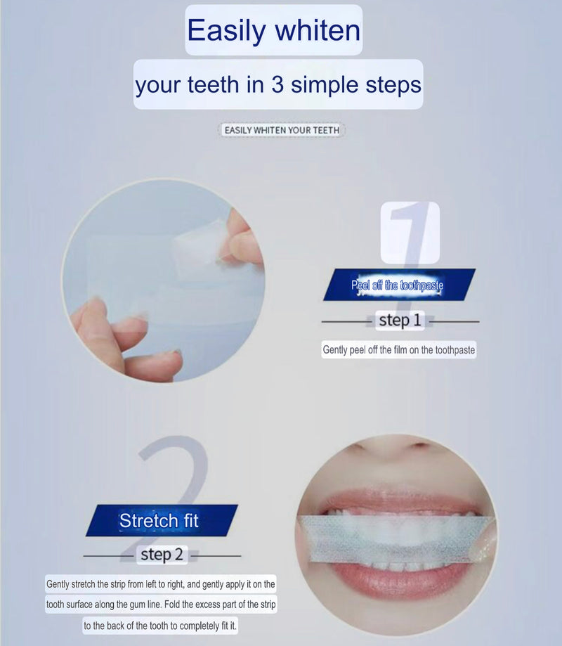 5D Teeth Whitening Strips (14 strips)