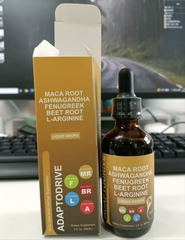 ADAPTODRIVE Maca Root Liquid Drops with Ashwagandha, Fenugreek, Beet Root, and L-Arginine (60ml)