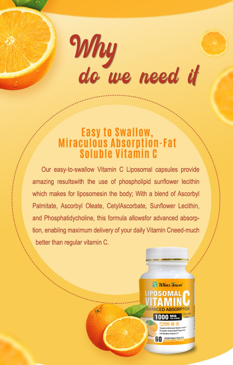 Liposomal Vitamin C Tablet (1000mg)