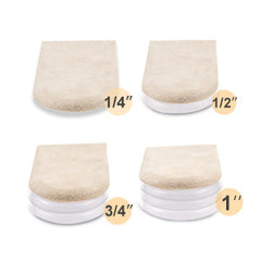 4-Layer Adjustable Orthopedic Heel Lift Inserts (1 pair)