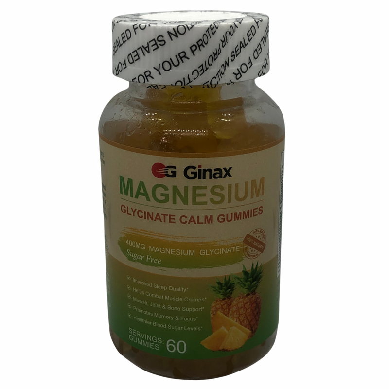 GINAX Magnesium Glycinate Calm Gummies (2100mg)