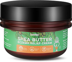 Pure African Shea Butter (113g) | Topical Cream for Eczema, Psoriasis, Itching, and Dry Skin