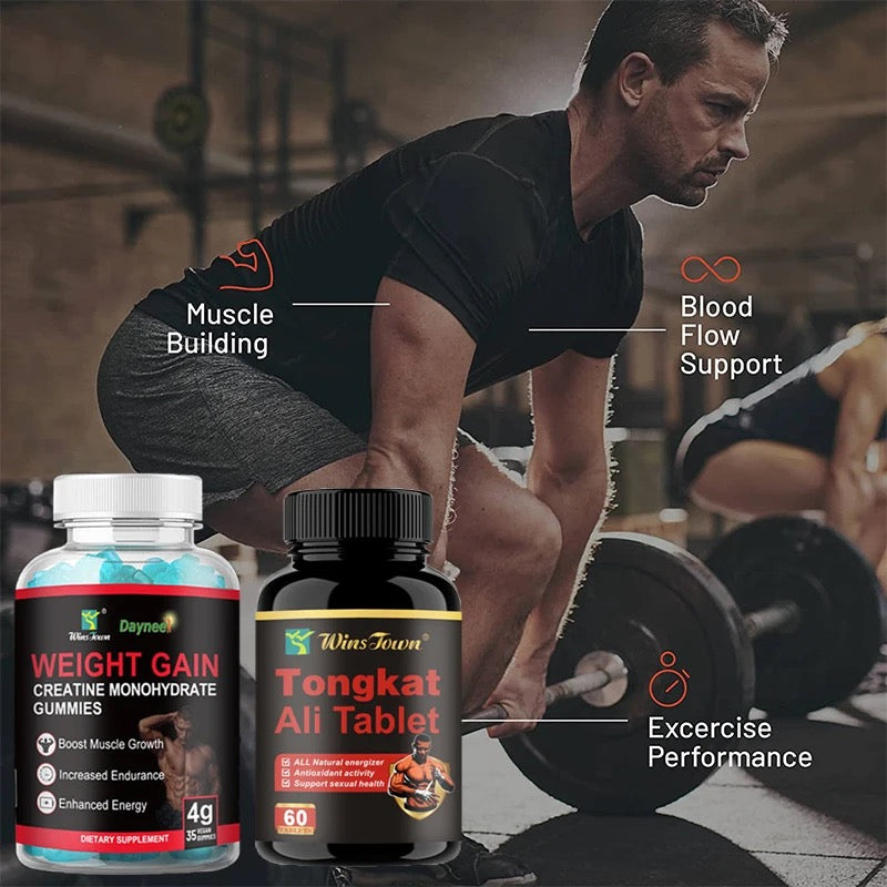 2-in-1 Muscle Building and Man Power Bundle