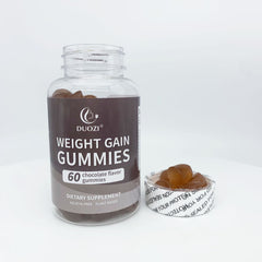 DUOZI Weight Gain Gummies with Appetite Boosting Formula (Chocolate flavor)