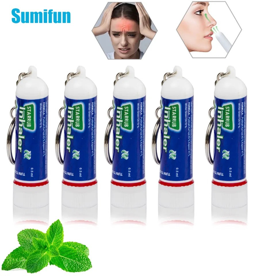 Starrub Nasal Inhaler | For Nasal Congestion, Headache, Dizziness, and ...