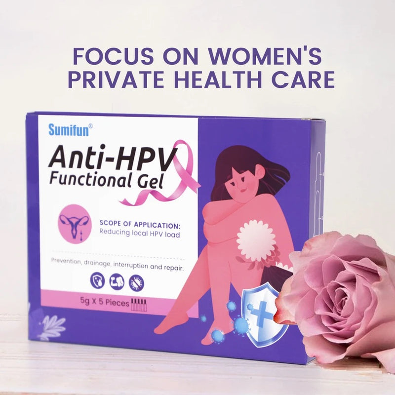 Anti-HPV Functional Gel | Topical Gel for pH Balance, Vaginal Odor, Fungal Infection, and Vaginal Itching