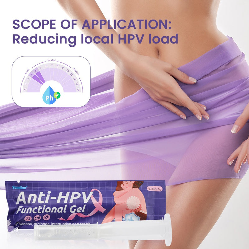 Anti-HPV Functional Gel | Topical Gel for pH Balance, Vaginal Odor, Fungal Infection, and Vaginal Itching