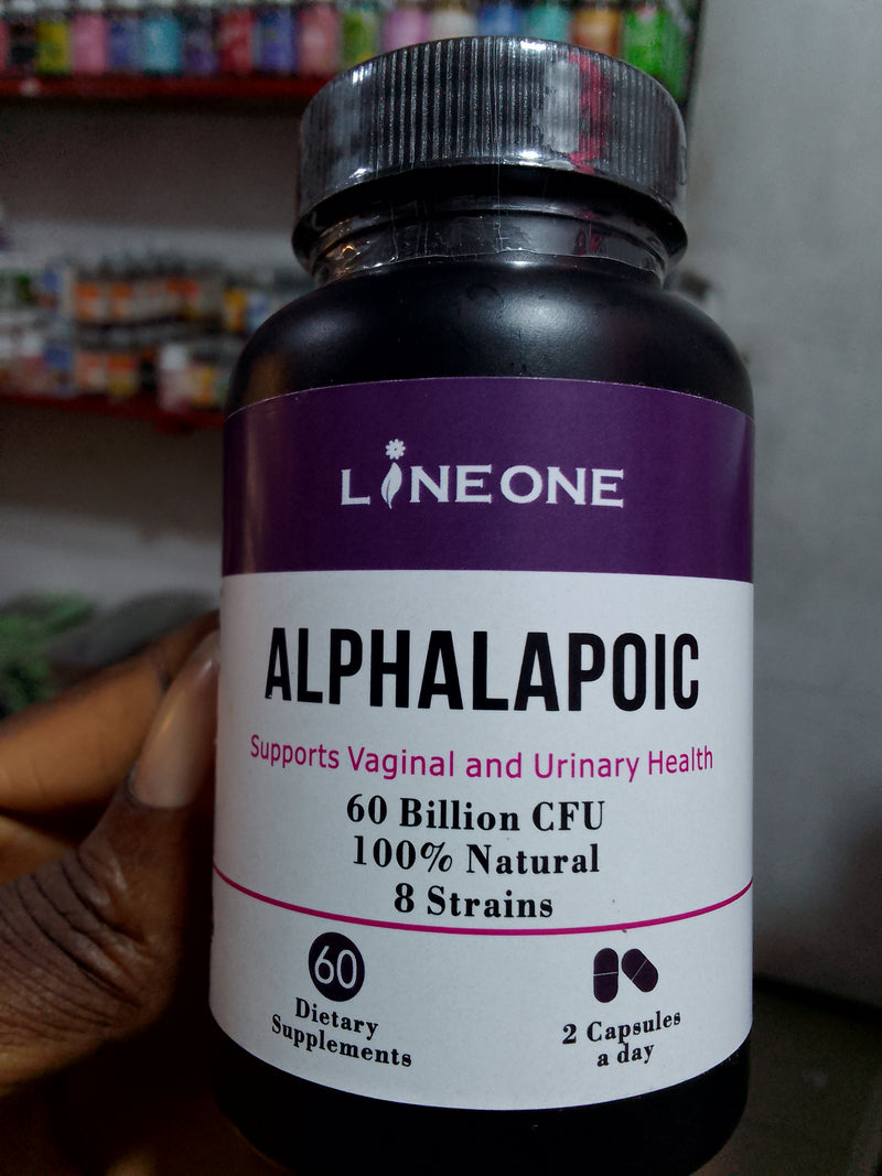 Alpha-Lipoic Acid (ALA) Capsules | Dietary Supplement for Hyperpigmentation, Skin Tone