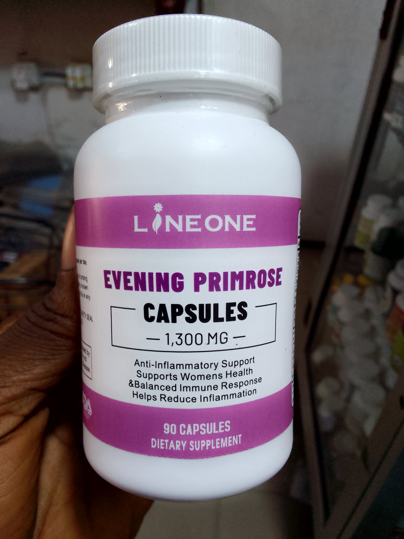 Evening Primrose Capsules with Black Cohosh, DIM, Calcium, and Flaxseed (90 capsules, 6800mg)