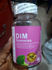DIM (Diindolylmethane) Gummies with Red Clover, Black Cohosh, and Astaxanthin (1925mg) | Dietary Supplement for Hormonal Balance and PMS