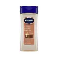 Vaseline Cocoa Radiant Body Oil (200ml) | Intensive Care Oil for Healthy Glowing Skin