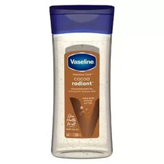 Vaseline Cocoa Radiant Vitalizing Body Oil (200ml) | Intensive Care Oil for Healthy Glowing Skin