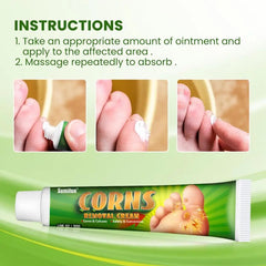 Corns Removal Cream | Topical Cream for Foot Warts, Foot Corns, and Calluses