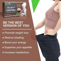 Burn+ Control Slim Diet Coffee with Garcinia Cambogia | Instant Coffee for Weight Loss, Appetite Control, and Metabolism