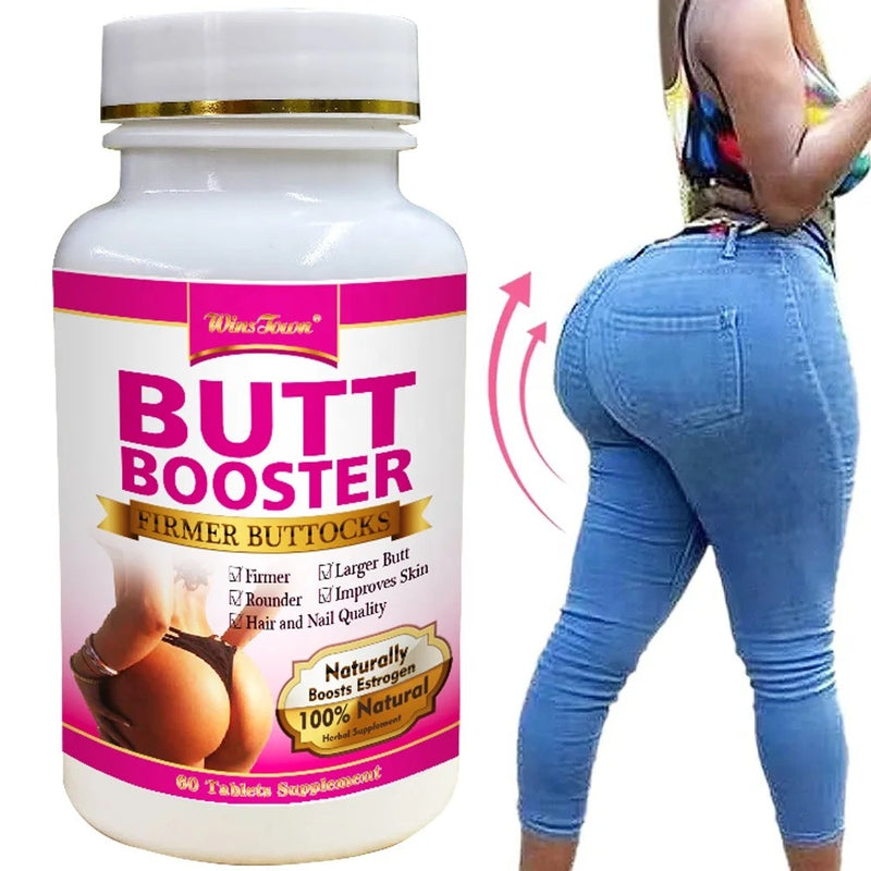 Butt Booster Tablet, Herbal Supplement for Hip Lifting, Enhancement a