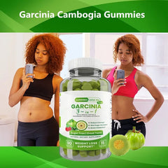 Garcinia Cambogia Gummies with Raspberry Ketones (90 gummies, 2250mg)
