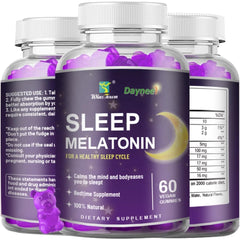 Sleep Melatonin Gummies with L-Theanine and Ashwagandha