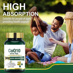 Coenzyme Q10 Capsules with PQQ (90 capsules, 300mg)