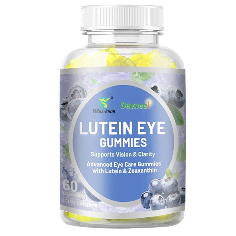 Lutein Eye Gummies with Zeaxanthin | Dietary Supplement for Cataracts, AMD, Night Vision, and Eye Care