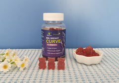 BBL Breast Curve Gummies | Dietary Supplement for Breast Enhancement, Energy, and Hormonal Balance