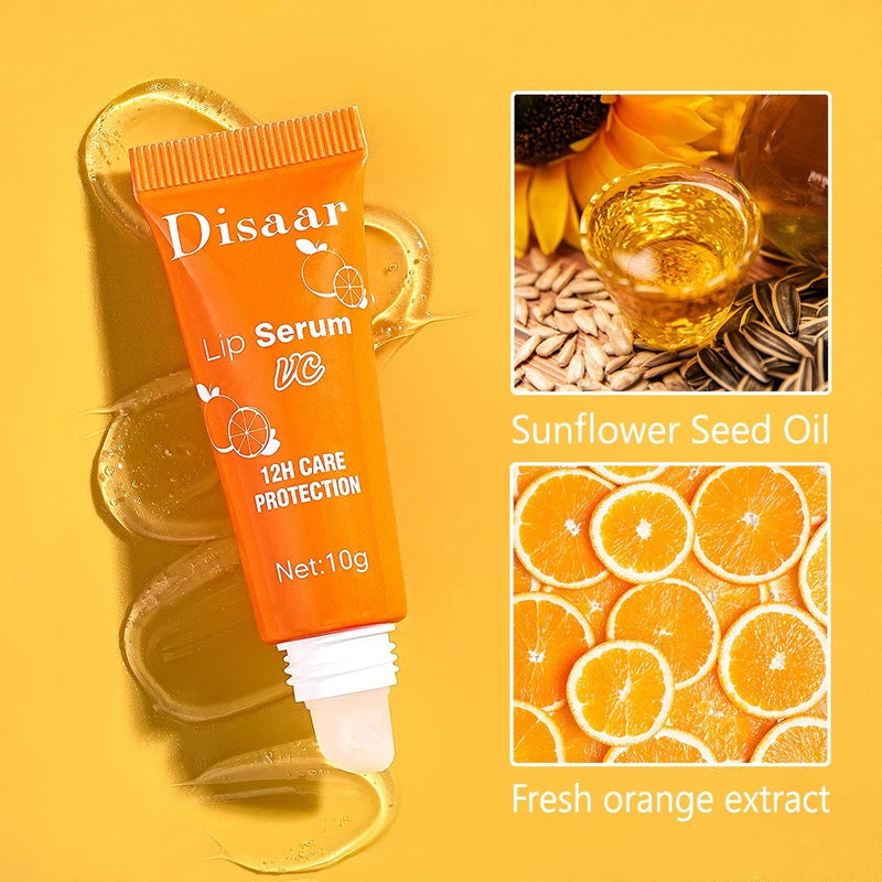 DISAAR VC Lip Serum with Sunflower Seed Oil (10g, SPF45)