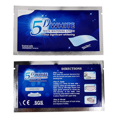 5D Teeth Whitening Strips (14 strips)