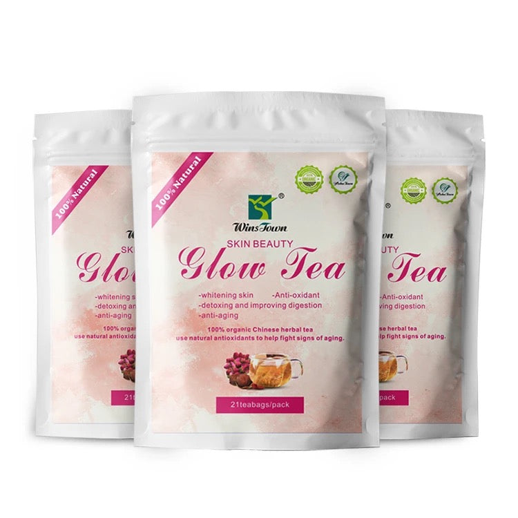 Skin Beauty Glow Tea | Herbal Tea for Anti-aging, Detoxification, and Skin Whitening