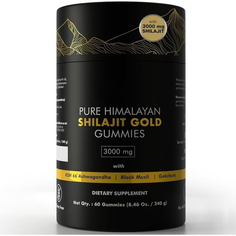 Pure Himalayan Shilajit Gold Gummies (3000mg)