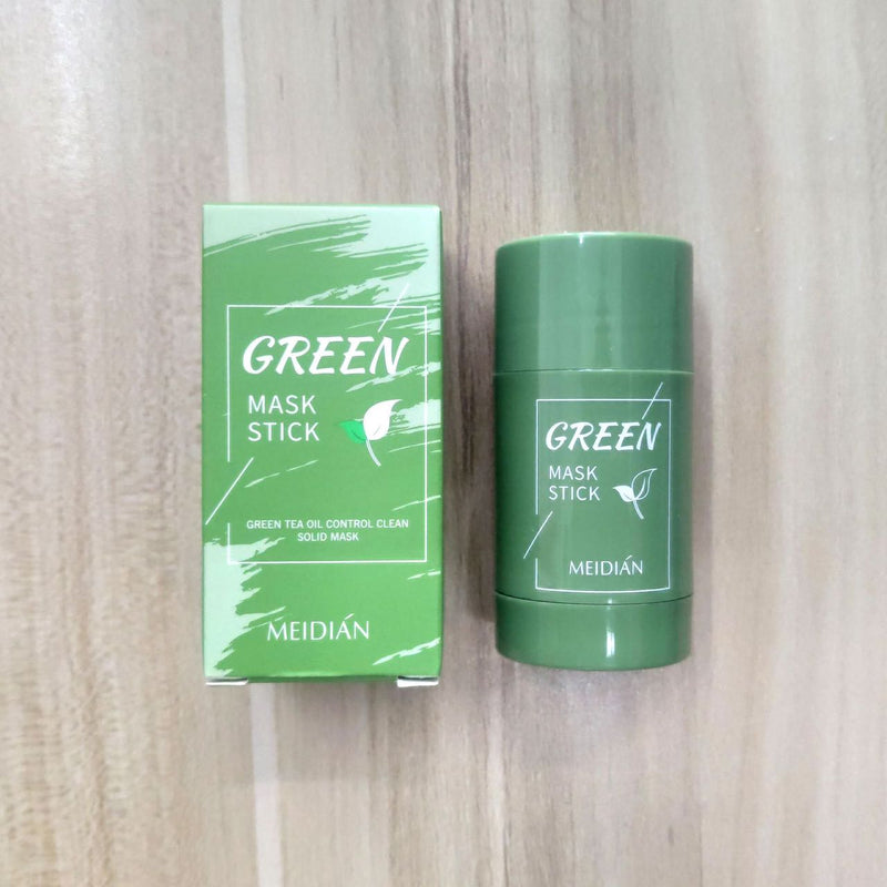 Green Mask Stick | Green Tea Mask for Oily Skin, Acne, and Blackhead