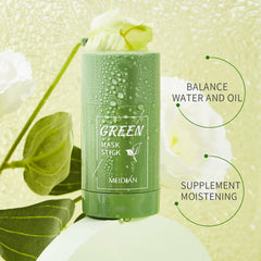 Green Mask Stick | Green Tea Mask for Oily Skin, Acne, and Blackhead