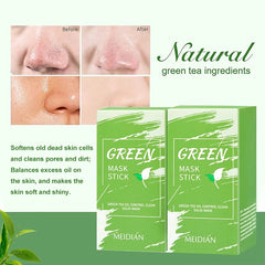 Green Mask Stick | Green Tea Mask for Oily Skin, Acne, and Blackhead