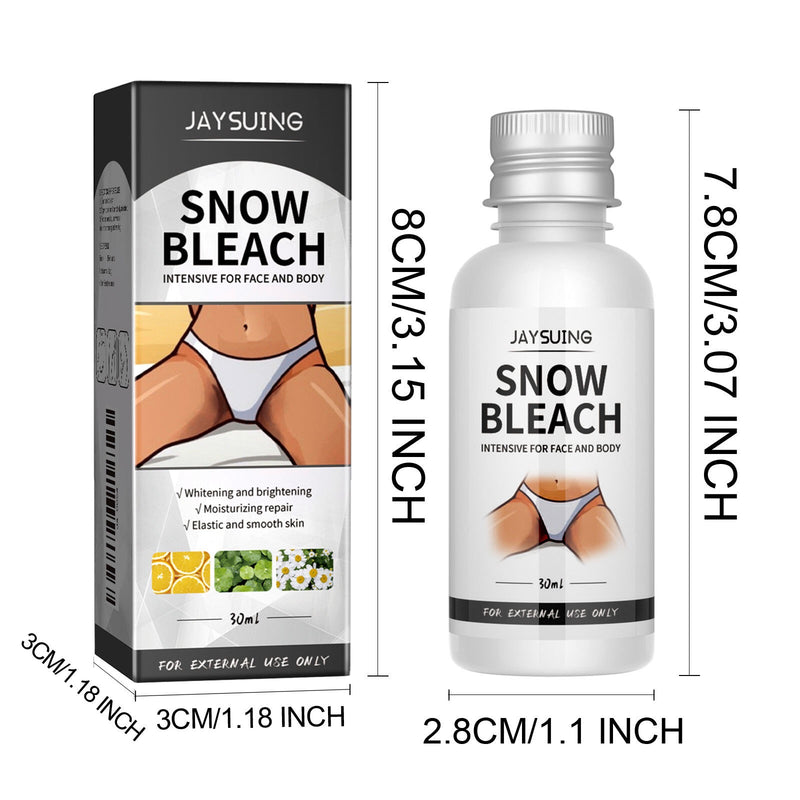 JAYSUING Snow Bleach Cream (30ml) | Intensive Skin Brightening Solution for Face and Body