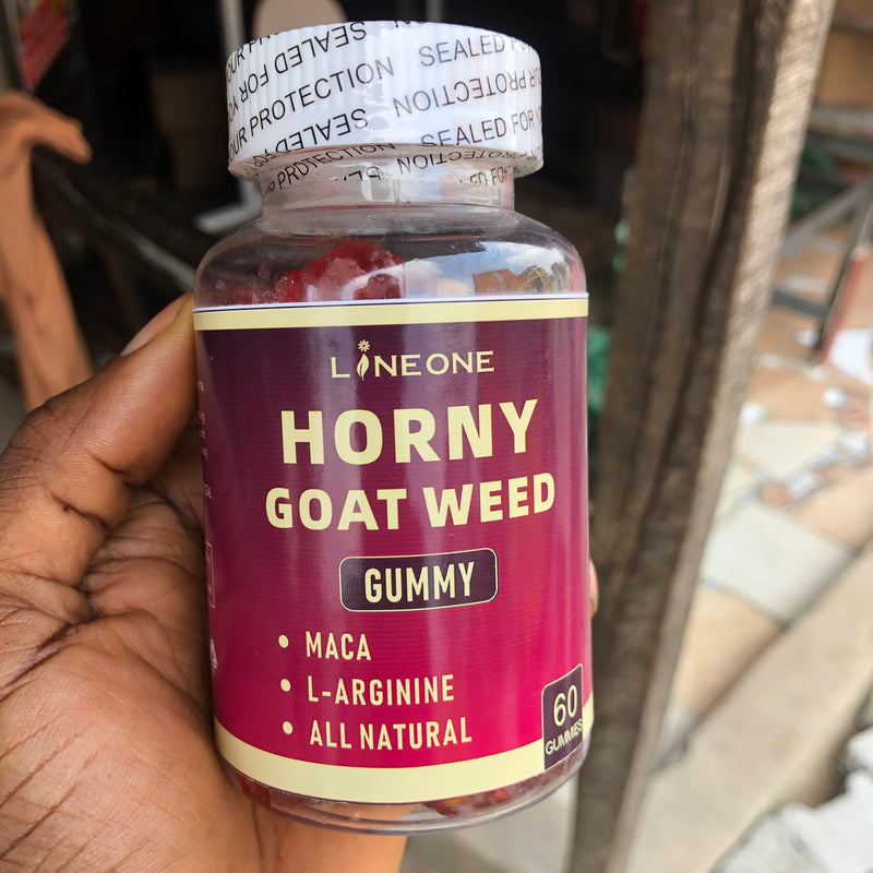 Horny Goat Weed Gummies with Maca and Ashwagandha (1900mg)