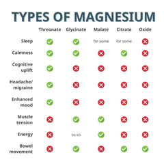 GINAX 16-in-1 Magnesium Blend Capsules — Magnesium (Glycinate, Malate, Taurate, Citrate, and Oxide), Vitamin B6, Zinc, L-Theanine, Chamomile, Apigenin, L-Tryptophan, 5-HTP, GABA, Passion Flower, L-Glycine, and Ashwagandha