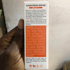 DISAAR Sunscreen Serum (50ml size, SPF 90 PA+++) | For UVA/UVB Protection, Whitening, Moisturizing, and Blocking