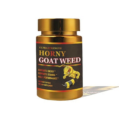 Horny Goat Weed Capsules (1484mg) | Dietary Supplement for Energy, Performance, Blood Flow, Libido, and Stamina