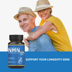 NMN (Nicotinamide Mononucleotide) Capsules | Dietary Supplement for Anti-aging, DNA Repair, Longevity, Energy, and Cognition