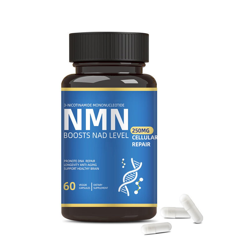 NMN (Nicotinamide Mononucleotide) Capsules | Dietary Supplement for Anti-aging, DNA Repair, Longevity, Energy, and Cognition