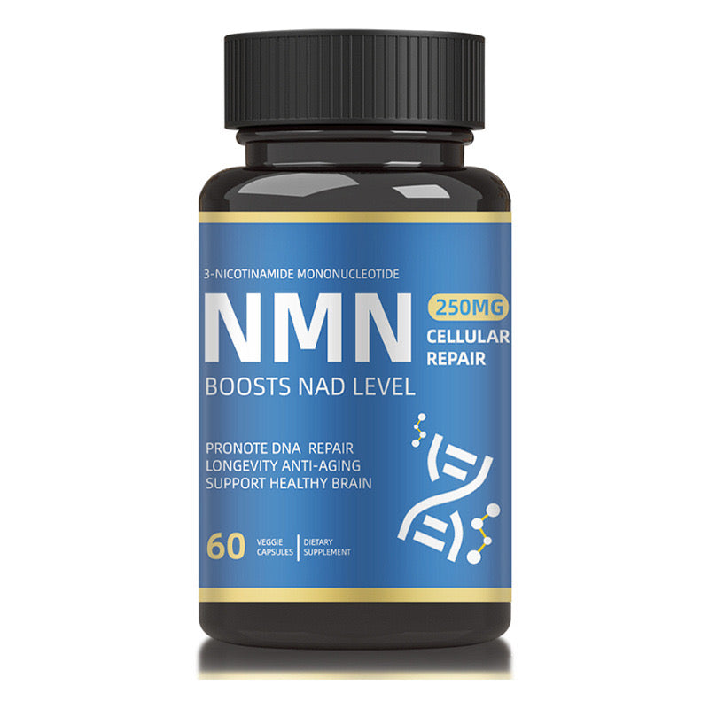 NMN (Nicotinamide Mononucleotide) Capsules | Dietary Supplement for Anti-aging, DNA Repair, Longevity, Energy, and Cognition