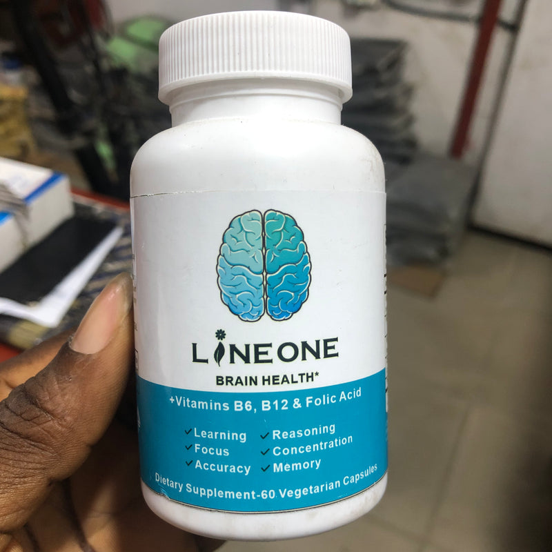 Brain Health Capsules | Dietary Supplement for Retentive Memory, Focus, Cognitive Function, and Brain Health