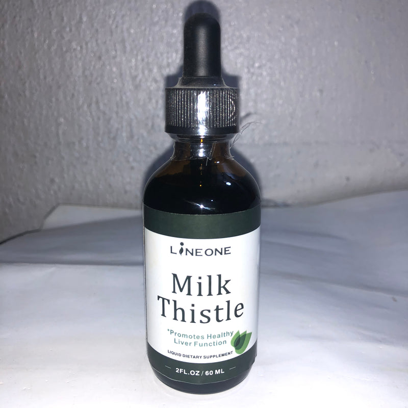 Milk Thistle Drops (150mg) | Dietary Supplement for Liver Function, Cholesterol, Blood Sugar, and Chronic Hepatitis