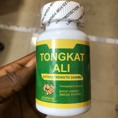 Tongkat Ali Capsules with Tribulus Terrestris, Saw Palmetto, and Maca (3450mg) | Dietary Supplement for Libido, Performance, Energy, and Immunity