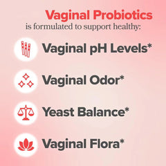 Vaginal Probiotic Capsule | Dietary Supplement for Vaginal pH Levels, Vaginal Odor, Vaginal Discharge, and Yeast Balance