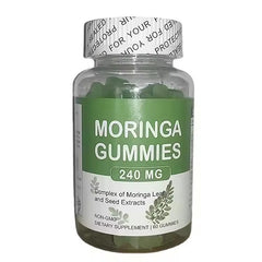 Moringa Gummies | Dietary Supplement for Digestion, Bone & Joint, Sleep, Immunity, Energy, Skin, and Cognition