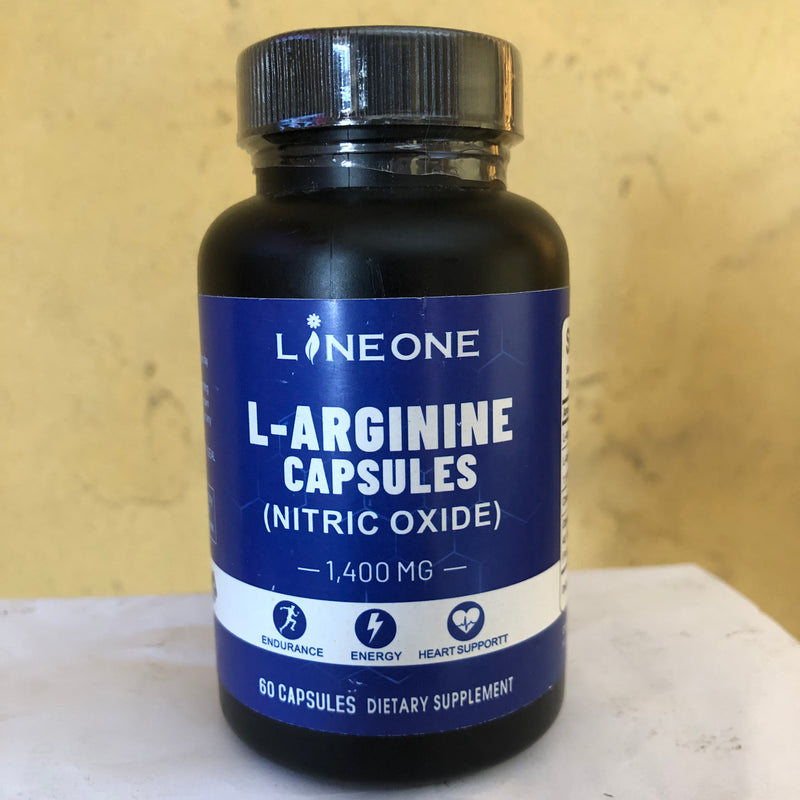 L-Arginine (Nitric Oxide) Capsules with Citrulline Malate