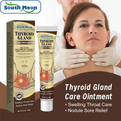 Thyroid Gland Care Ointment | Topical Ointment for Goiter, Swollen Throat, and Nodule Pain