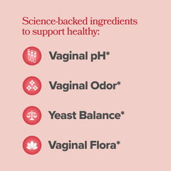 Vaginal Probiotic Capsule | Dietary Supplement for Vaginal pH Levels, Vaginal Odor, Vaginal Discharge, and Yeast Balance